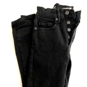 Everlane - High Rise Straight Jean - Black